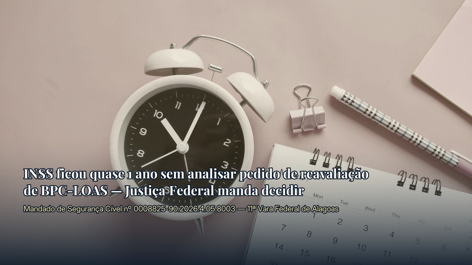 INSS ficou quase 1 ano sem analisar pedido de reavaliação de BPC-LOAS — Justiça Federal manda decidir