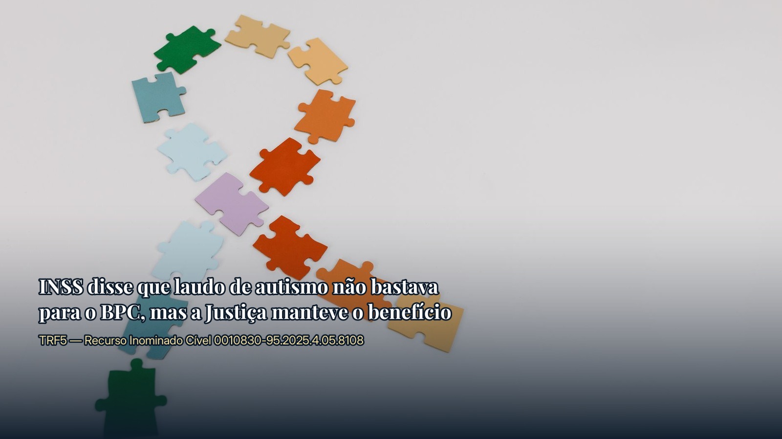 INSS disse que laudo de autismo não bastava para o BPC, mas a Justiça manteve o benefício